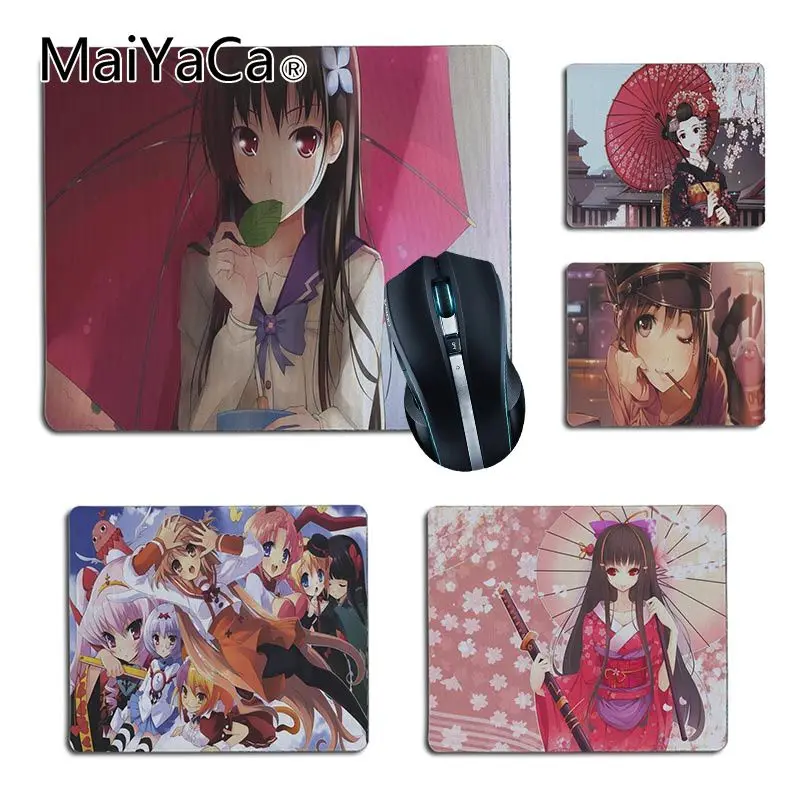 MaiYaCa забавные японские Мультяшные аниме Kawaii милые компьютерные игровые коврики