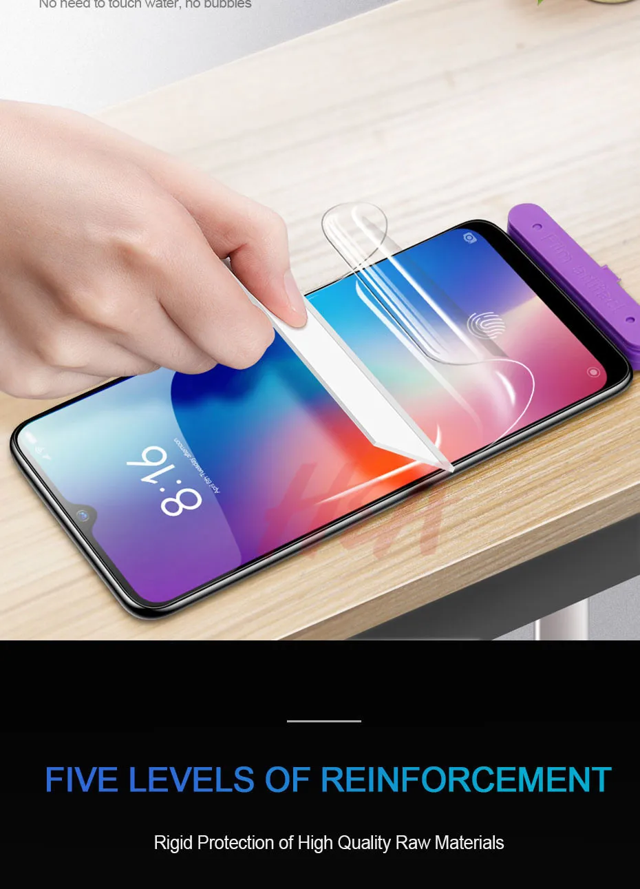 Мягкая Гидрогелевая пленка для защиты экрана для Xiaomi Mi9 Mi8 Mi5s Plus Mi5X для Xiaomi Mi5C Mi6s plus Mi9 SE Note3 Solf пленка