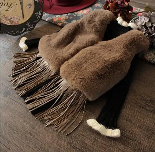 autumn winter vest for children thick warm jacket girls menina manteau hiver 2018 adolescente fille faux fur kid waistcoat S890 | Детская