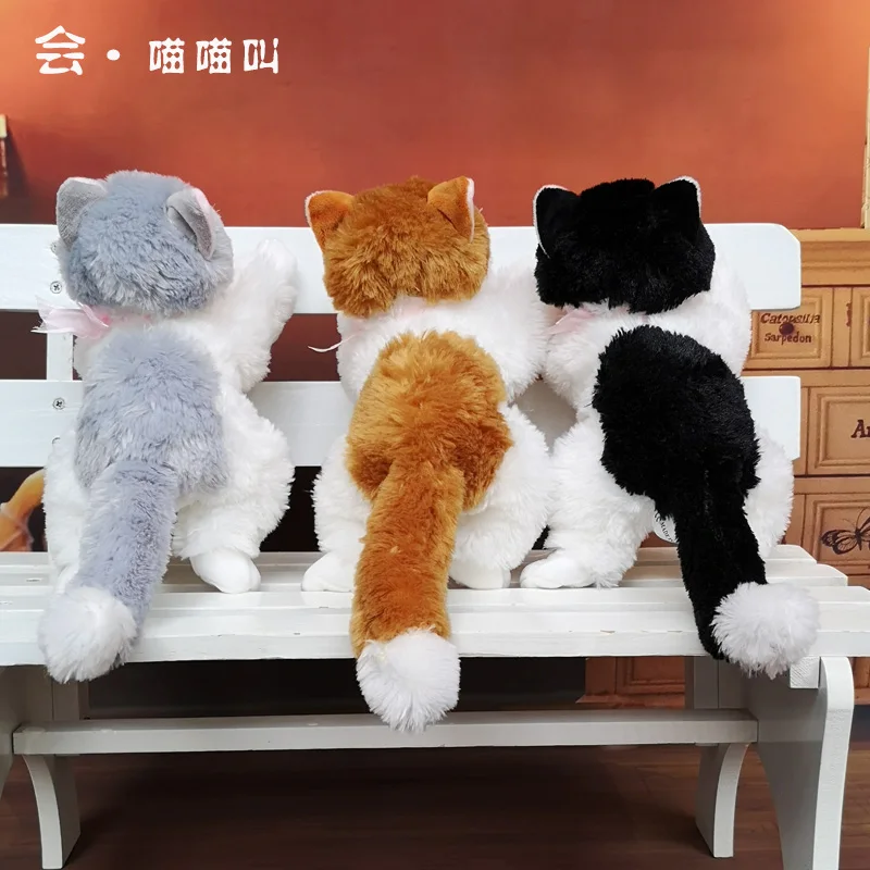 Millffy, 1 шт., новинка, 15-40 см, имитация кошки, кукла, плюшевая игрушка, японская кошка, плюшевая подушка, подушка для сна, подарки для девушки