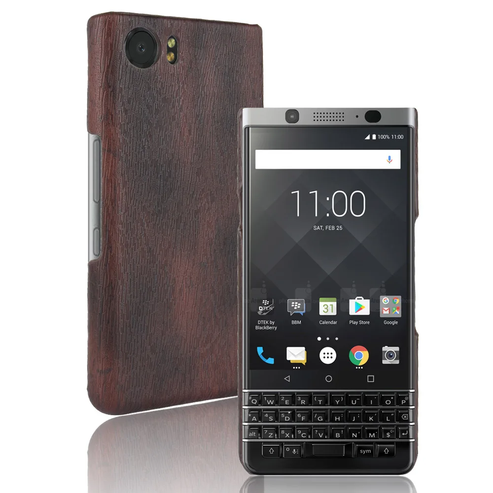 Роскошный кожаный чехол Woodern в стиле ретро для Blackberry Keyone KeyTwo Priv Q30 Q20 ударопрочный