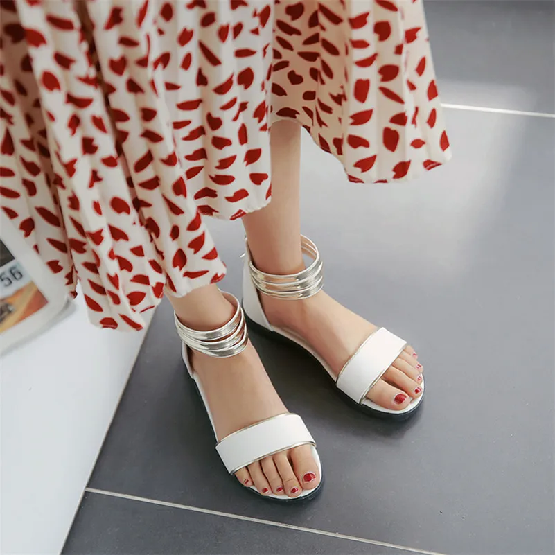 Женские туфли лодочки FEDONAS повседневные сандалии из искусственной кожи на низком