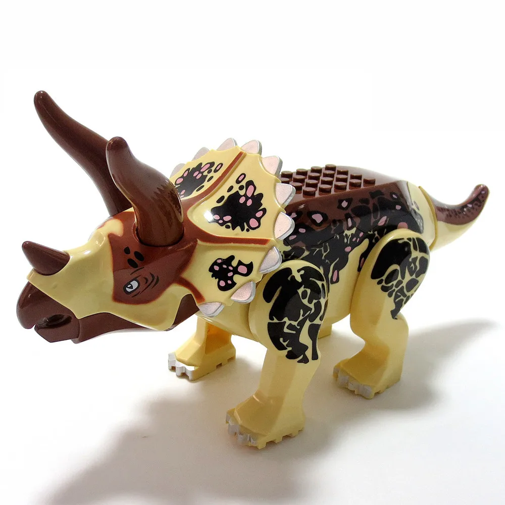 Мир Парк Юрского периода 2019 Раптор динозавр Tanystropheus Triceratops фигурки строительные