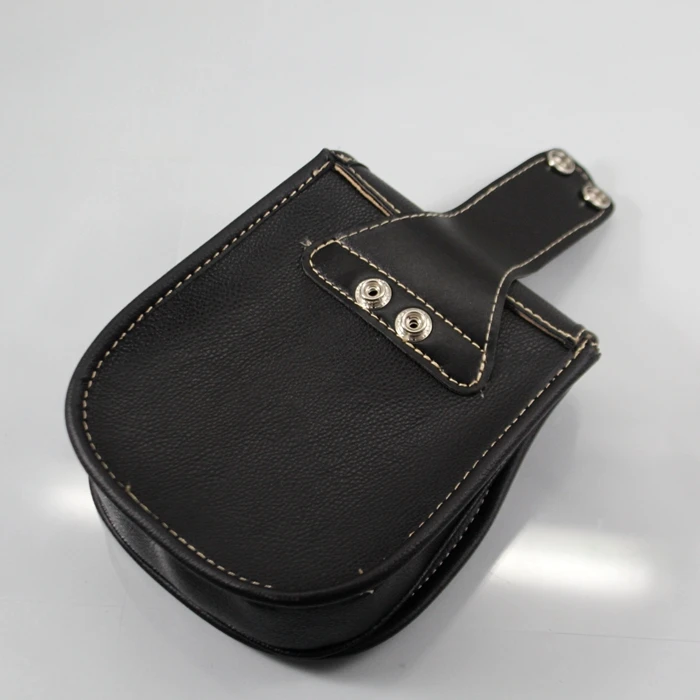 Универсальная сумка на седло для мотоцикла из искусственной кожи вместительная