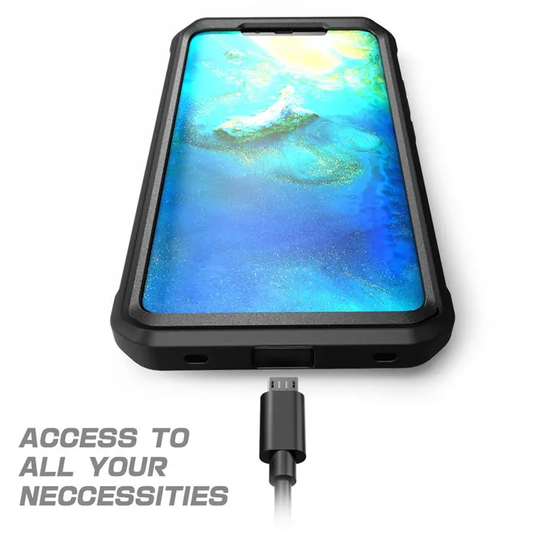 For Huawei Mate 20 Pro Case LYA-L29 SUPCASE UB Pro Heavy Duty Full-Body Rugged Case with Built-in Screen Protector& Kickstand