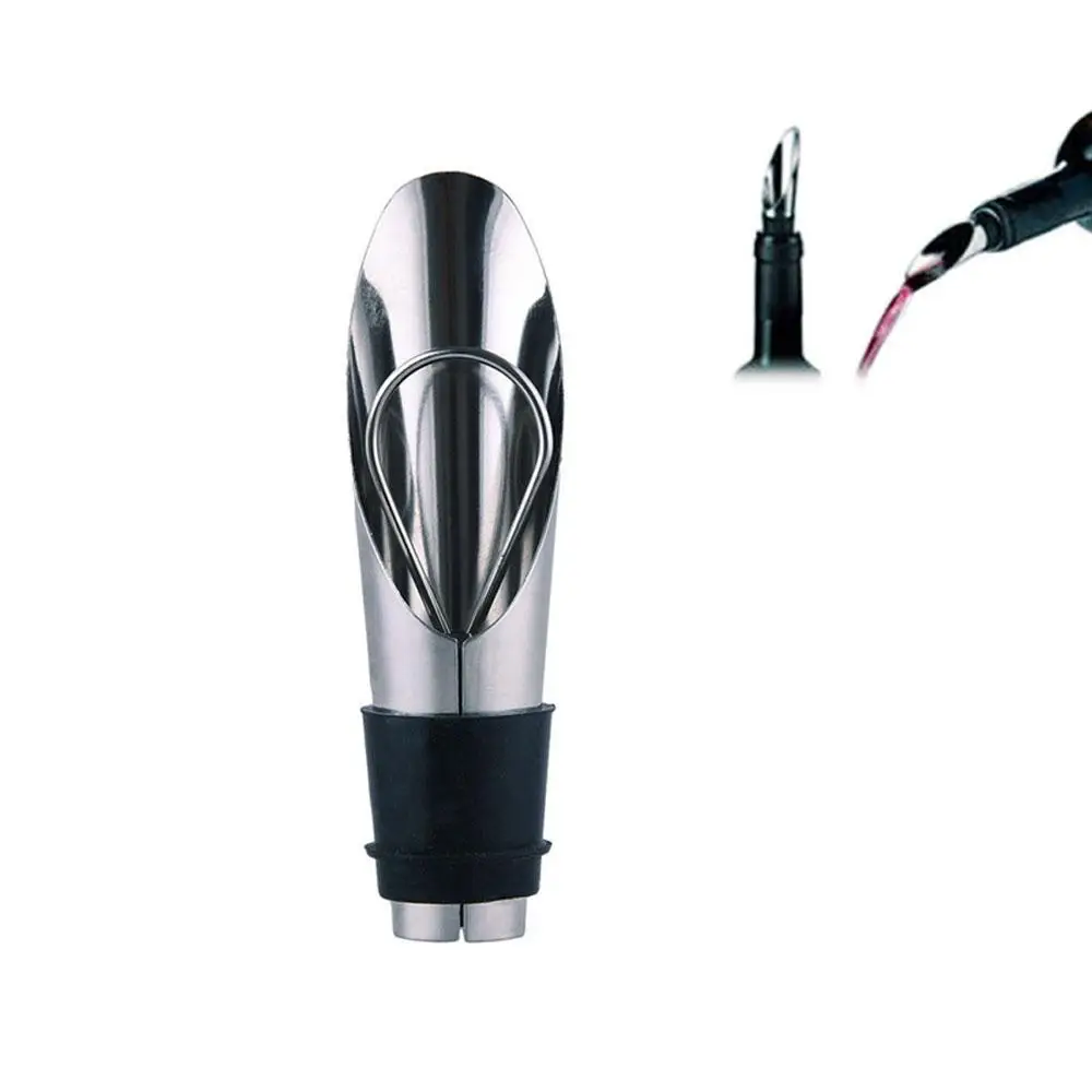 Новинка 2019 нержавеющая сталь Pourer + пробка поток бутылки вина выливной Носик