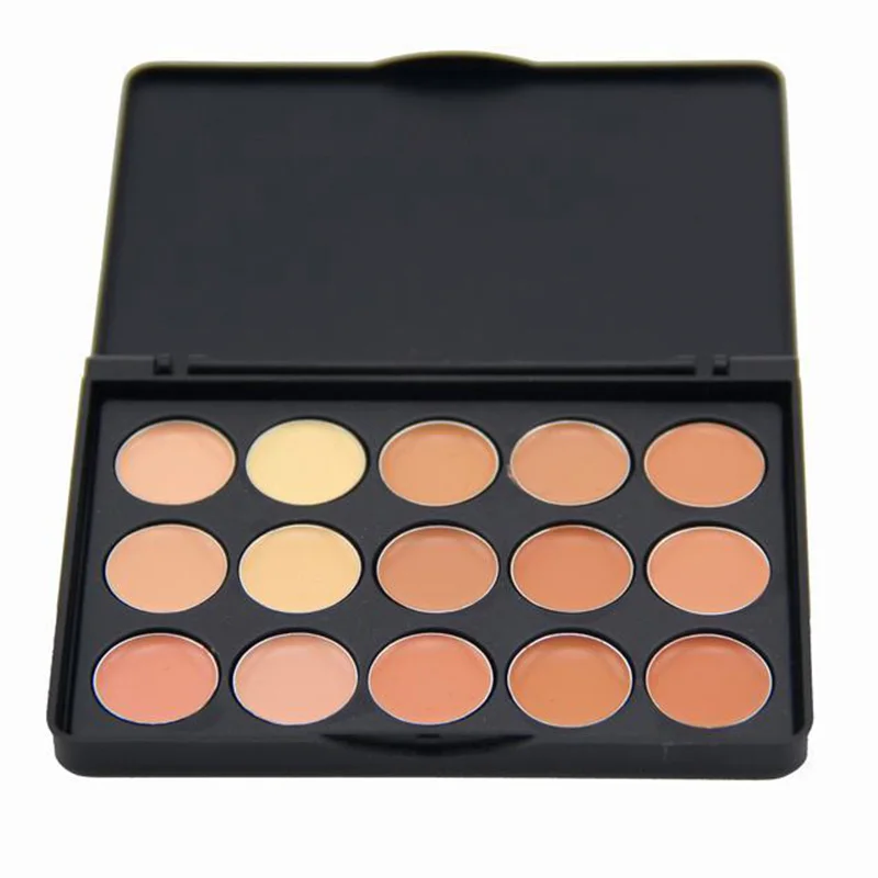 Мини корректор Палитра 15 цветов Модный контур для лица базовые палитры матовый