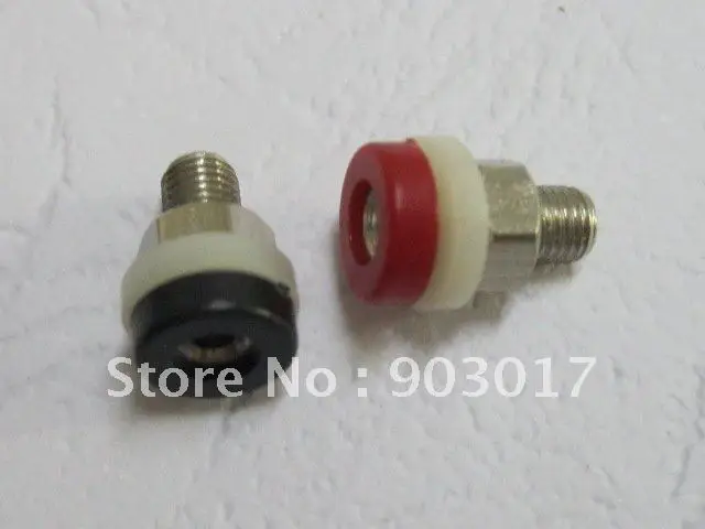 Для 2 мм штепсельной вилки типа банан цвета красный и черный 1000 шт. в партии |