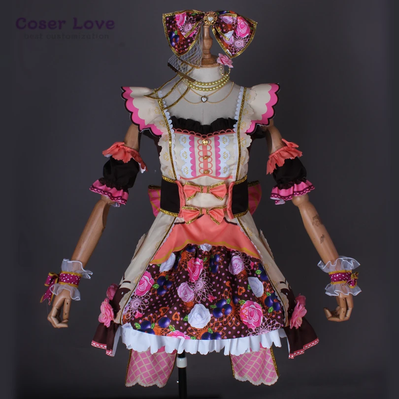 Lovelive Aqours костюм для косплея из шоколада на День Св. Валентина в стиле цуйошико