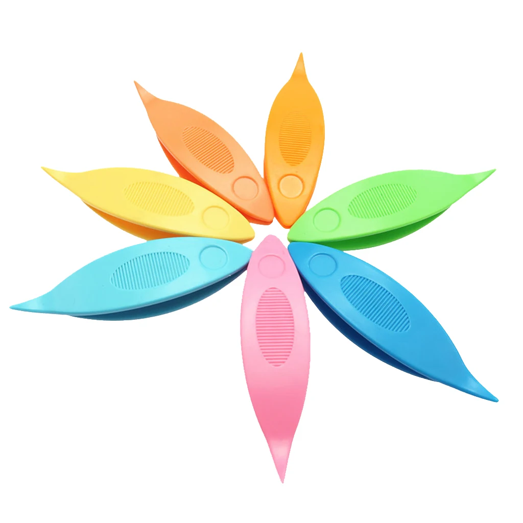 7 шт./компл. разные цвета пластиковые плетеные челноки ткацкие инструменты для