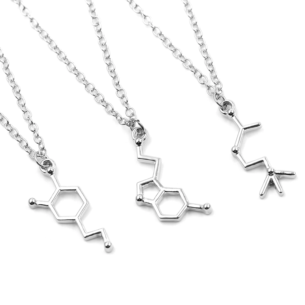 Chemical Formula структура ожерелье для женщин вечный кулон памяти химик оригинальный