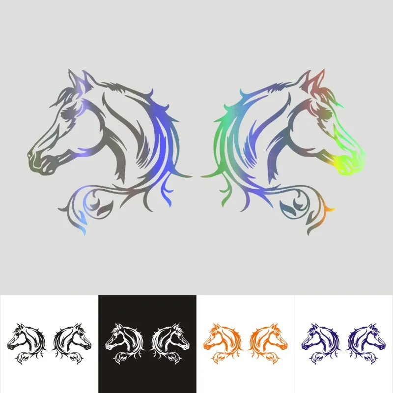 Наклейки на автомобиль внешние 20*20 см украшение для лошадей и мотоциклов