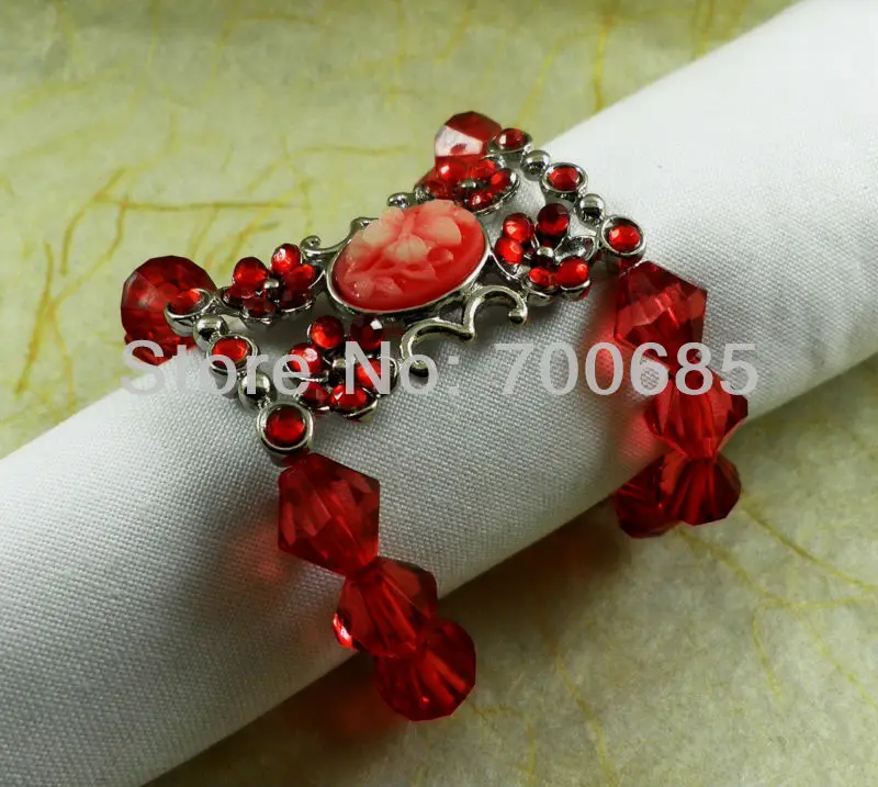 

Продано на Aliexpress бисерное кольцо для свадебных салфеток