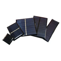 whole sale min solar panel 0 5v 1v 2v 3v 4v 5v 6v 80ma 100ma 120ma 130ma 160ma 210ma solar cell for diy solar charger