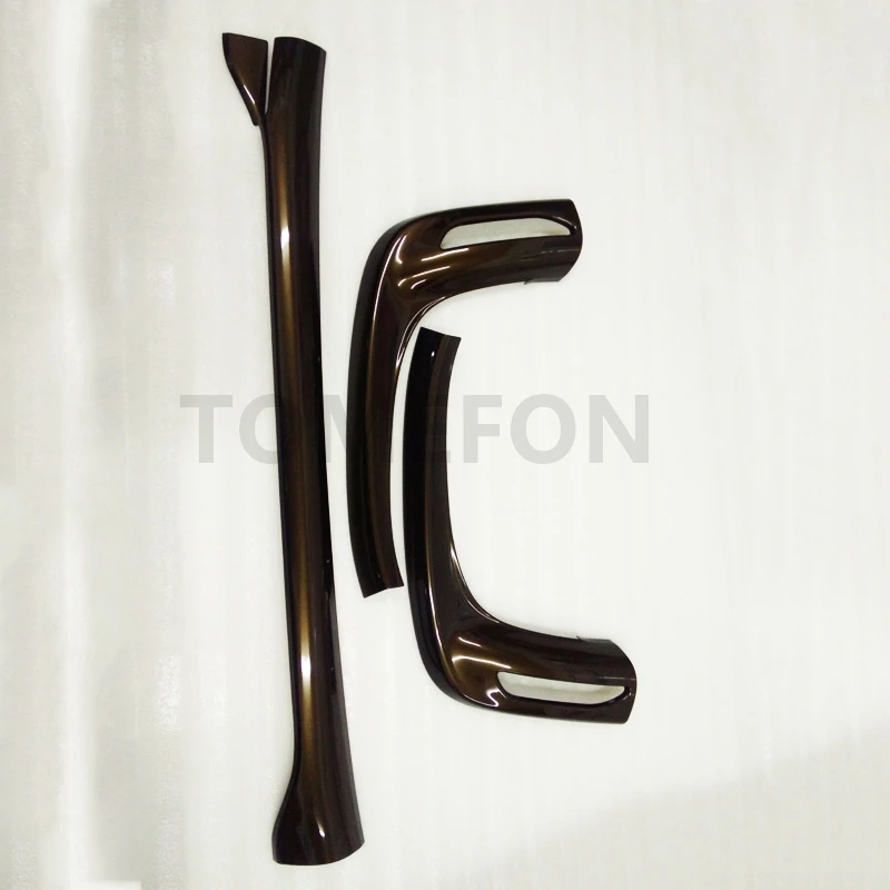 TOMEFON For Toyota Sienta Second Generation XP170 ABS Brown Paint Front Rear Bumper Foglight Cover Exterior Styling