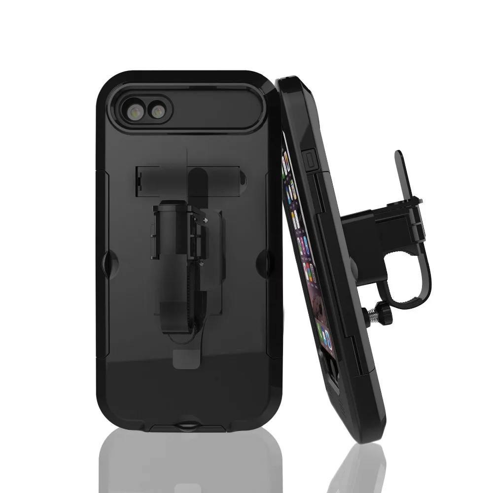 Waterproof Shockproof Bike Bicycle Motorcycle Handlebar Mount Holder Phone cases for iphone 6 6s 5 5s se plus 7 7plus |