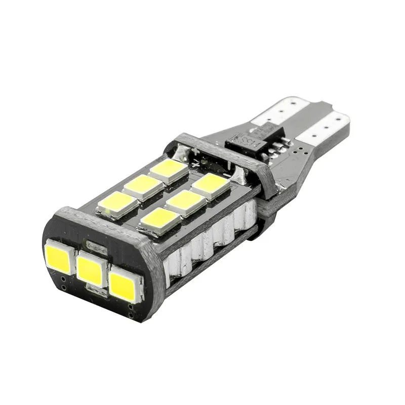 2 шт. T15 921 912 W16W WY16W 2835 Светодиодный Авто фонарь стоп-сигнала Автомобильная резервная копия светильник спереди и сзади Поворотная сигнальная лампа, цвета-красный, желтый, цвет: желтый, белый