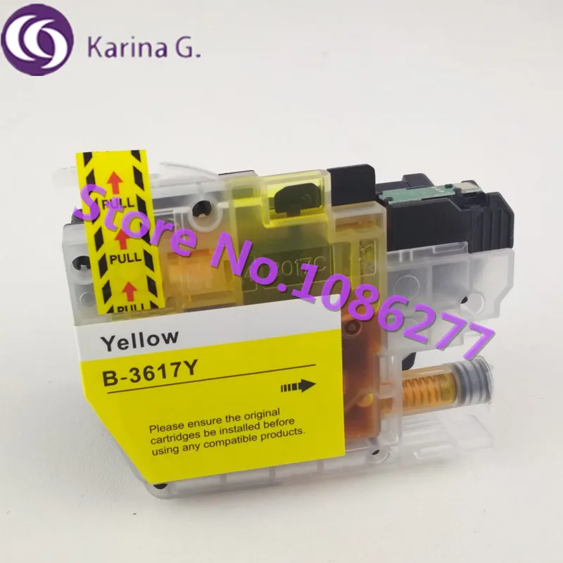 Совместимый картридж для Brother LC3617 чернильный MFC J2330DW J2730DW J3530DW подходит картриджи