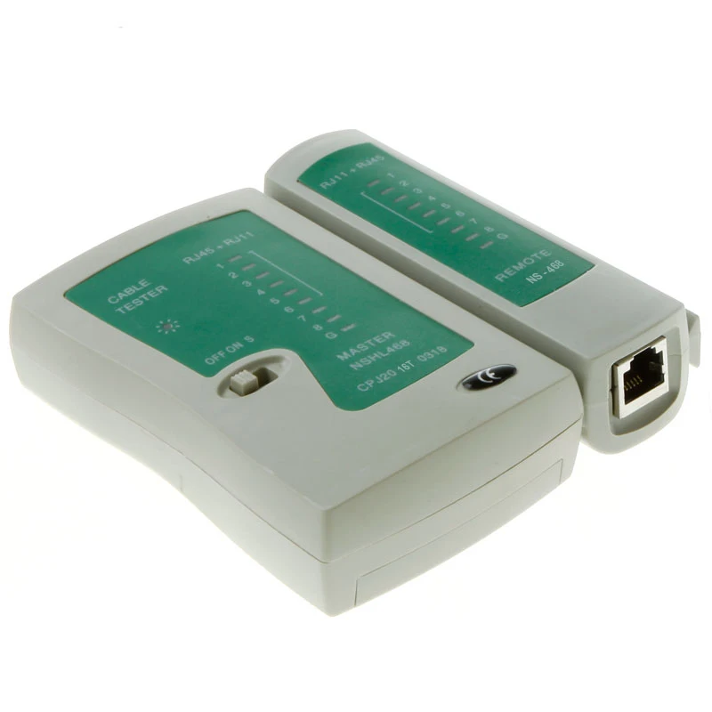 Сетевой Инструмент RJ45 сетевой Кабельный тестер Lan RJ11 PC ручной инструмент