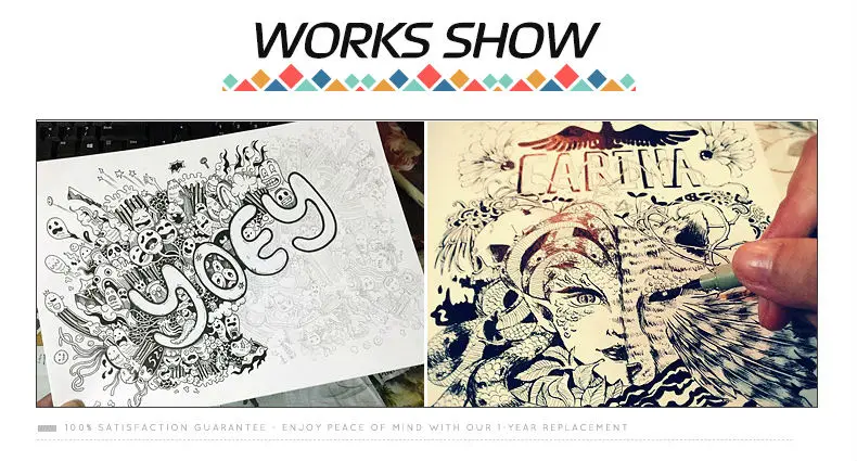 6 шт./лот, набор ручек Pigma Sakura Micron, водостойкая тонкая подводка, маркер, рисование, эскиз, маркеры, художественный мультяшный дизайн