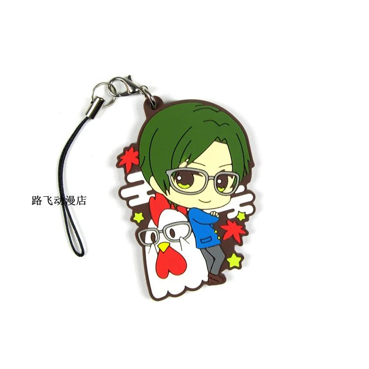 Фигурка аниме модель резиновый брелок Подвеска ансамбль звезды Akehoshi Subaru Hidaka Hokuto