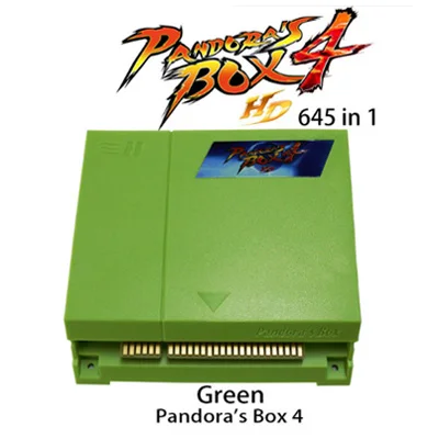 Новое поступление Pandora Box 4 645 в 1 JAMMA аркадная игра картридж/JAMMA, разные игры плата поддержка CRT и lcd для аркады - Цвет: Pandora Box  4