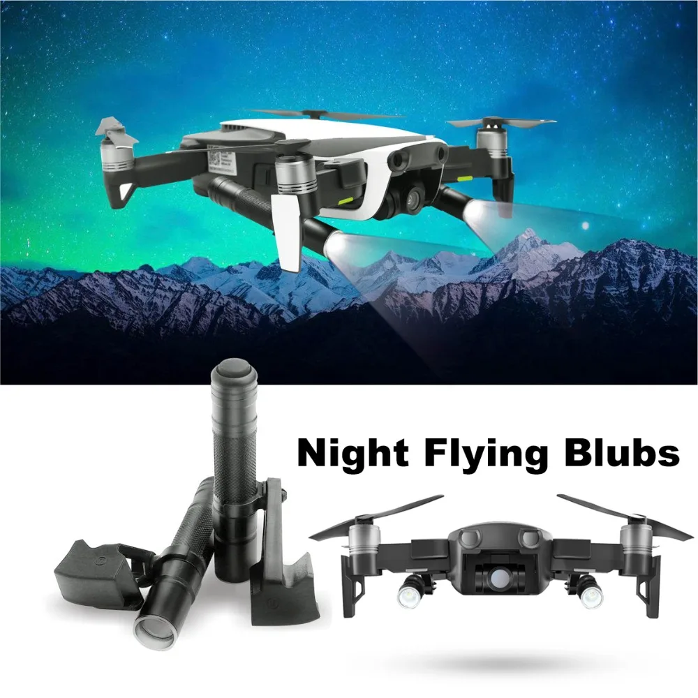 DJI Mavic Air Drone Night Light Flying LED Kit Searching Flight Guide Lamp Head for Accessories | Электроника