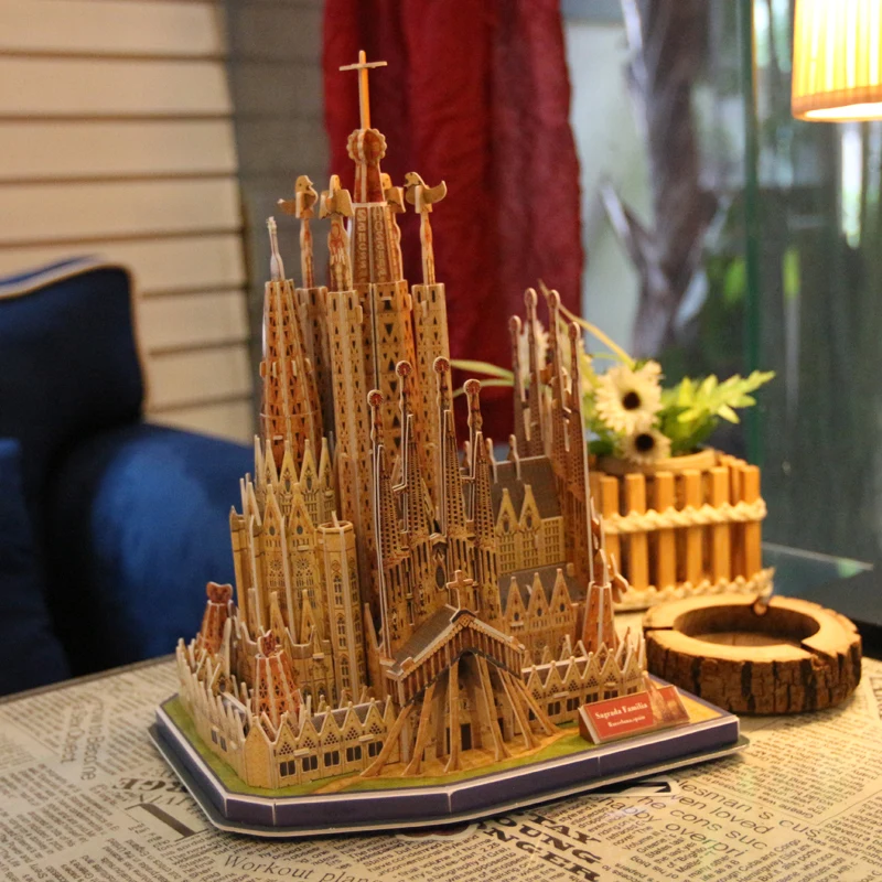 3D головоломка для взрослых без дерева diy кабина модель сборки Конструкторы