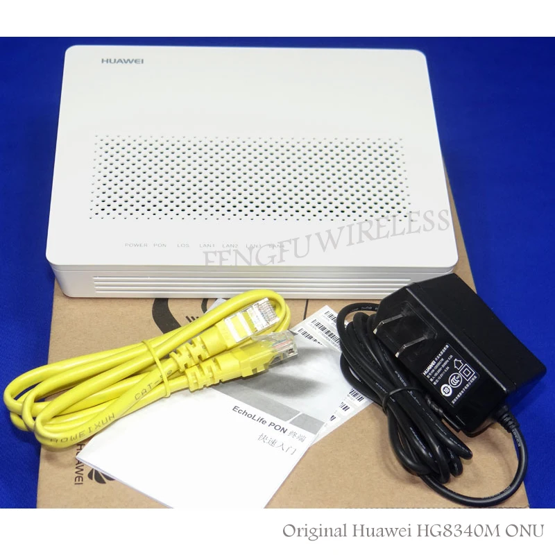 HW HG8340M ONT ONU проводной GPON Termina 4 порта ethernet ONT|Оптоволоконное оборудование| |