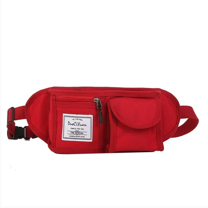 Red Waist bag Новая поясная сумка унисекс, нагрудная сумка для отдыха, сумки с бананами, хип-хоп посылка, уличная спортивная модная поясная сумка через плечо - Цвет: Red Waist bag