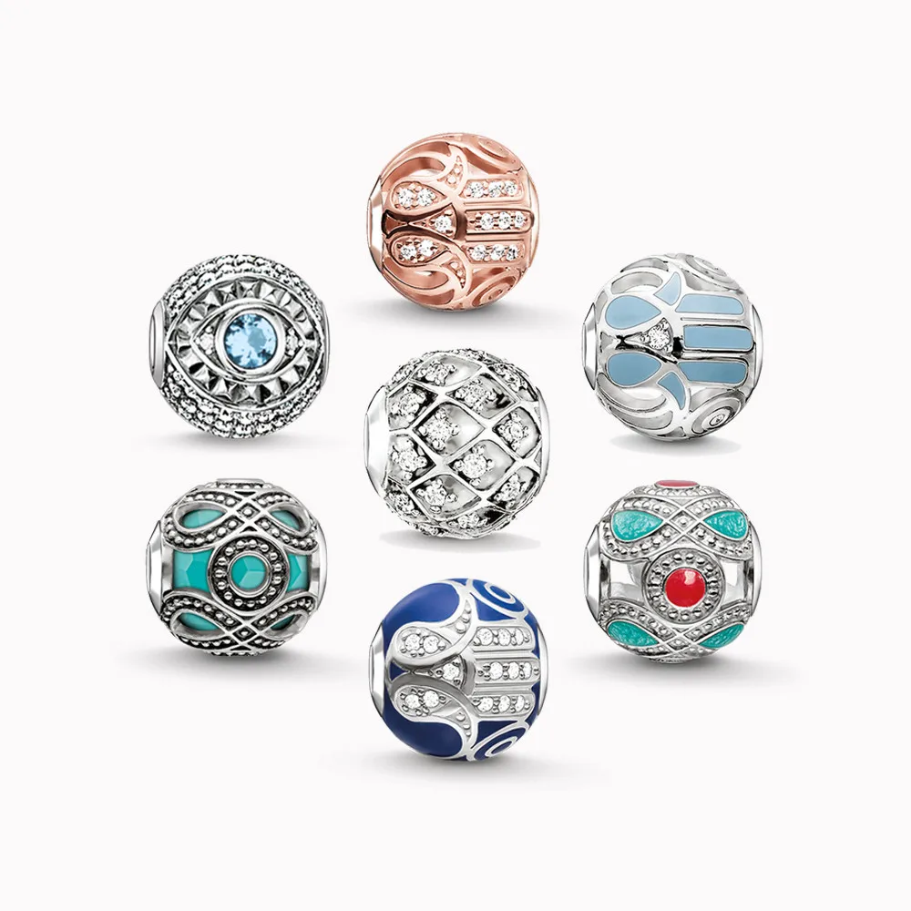 Женские этнические бусины в виде кармы европейские ювелирные изделия женские