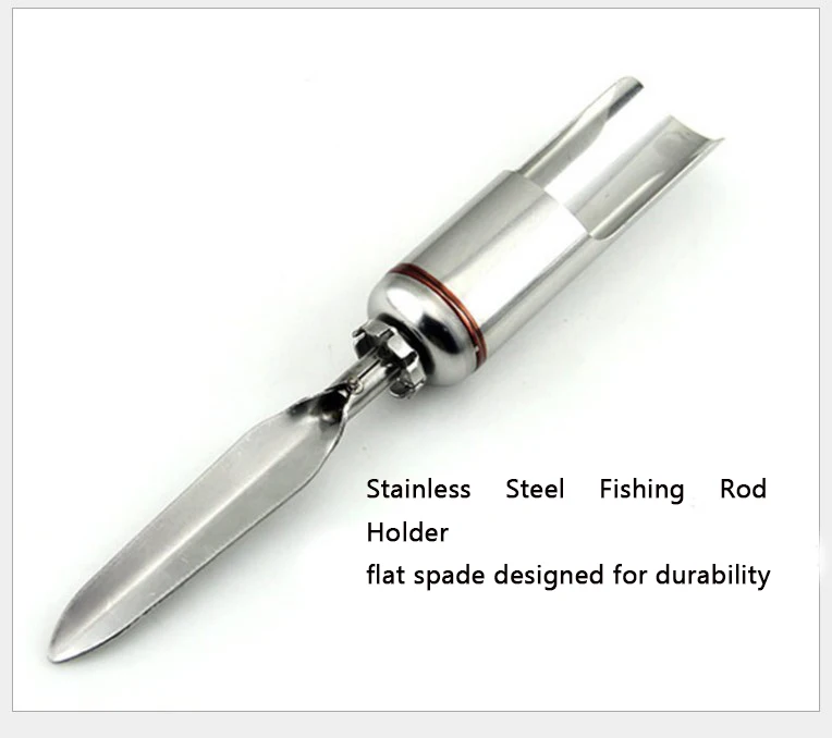Новинка 2015 Нержавеющая сталь держатели рыболовные без каблука Spade предназначен
