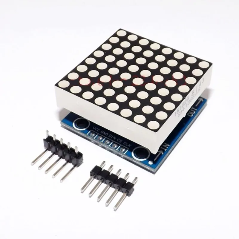 Точечный матричный модуль Thinary Electronic MAX7219 микроконтроллера набор сделай сам с