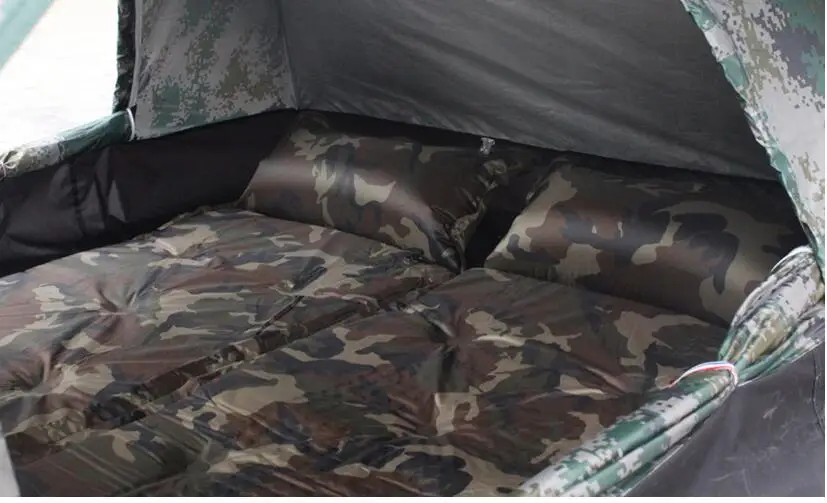 Автоматический надувной туристический коврик камуфляжная палатка воздушная