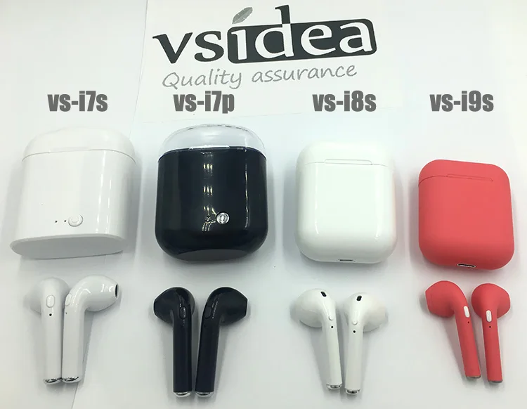 I7S TWS Plus наушники-вкладыши Bluetooth с зарядным устройством микрофон Handsfree Мини беспроводные наушники гарнитура для всех телефонов Bluetooth