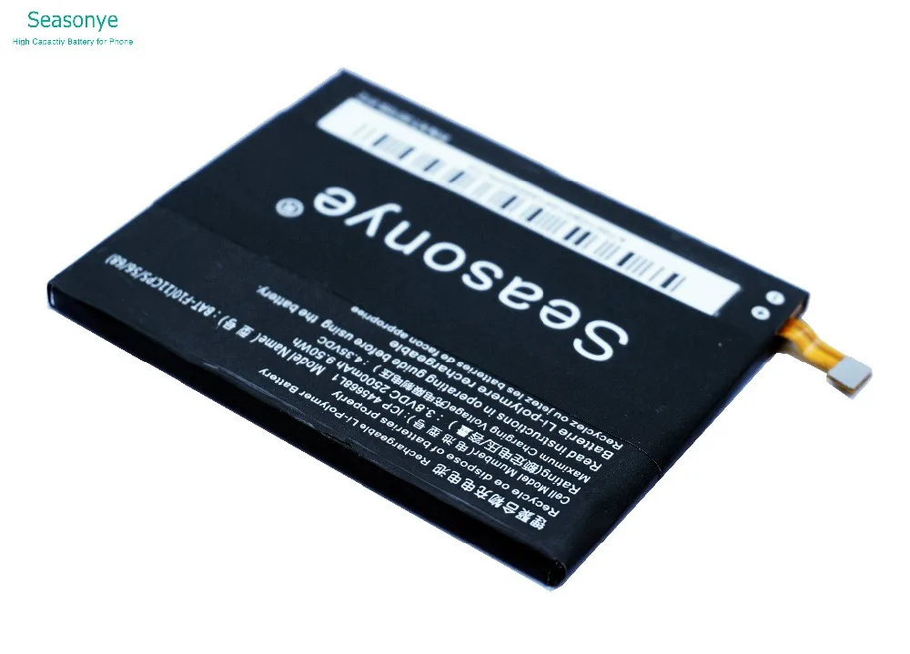 Seasonye 2500mAh / 9.50Wh BAT-F10 ( 11CP5/56/68 ) ICP 445668L1 телефонный Сменный аккумулятор для Acer Liquid Z500