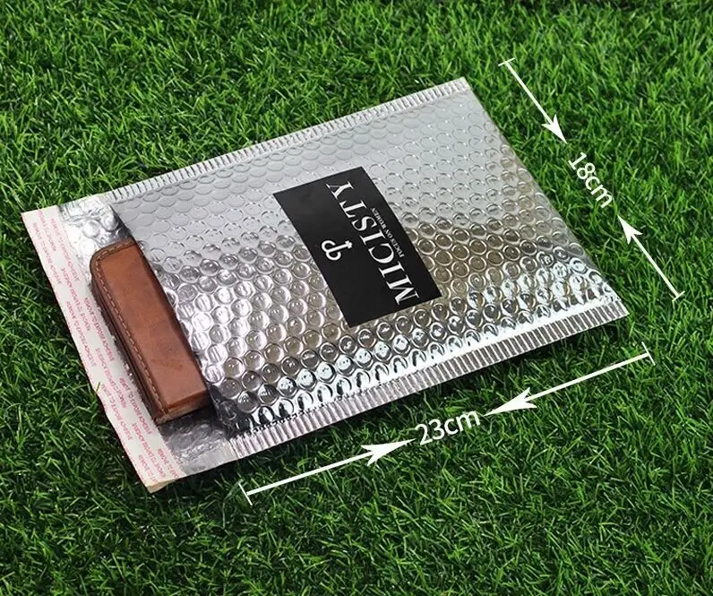 10pcs Silver Foil Bubble Mailers Padded Envelopes Multi-function Packaging material Shipping Bags Mailing Envelope Bag | Дом и сад