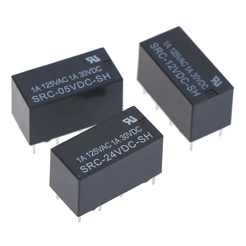 Новое горячее 8-контактное реле SRC-05VDC-SH SRC-12VDC-SH SRC-24VDC-SH 5 в 12 В 24 | Обустройство дома