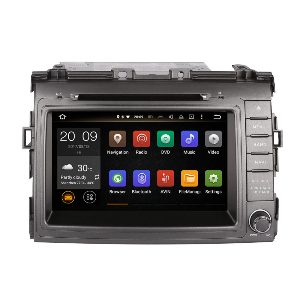 Мультимедийный плеер для Toyota Previa Estima Tarago Canarado 2006 4 Гб ОЗУ Android 8 0 автомагнитола с GPS