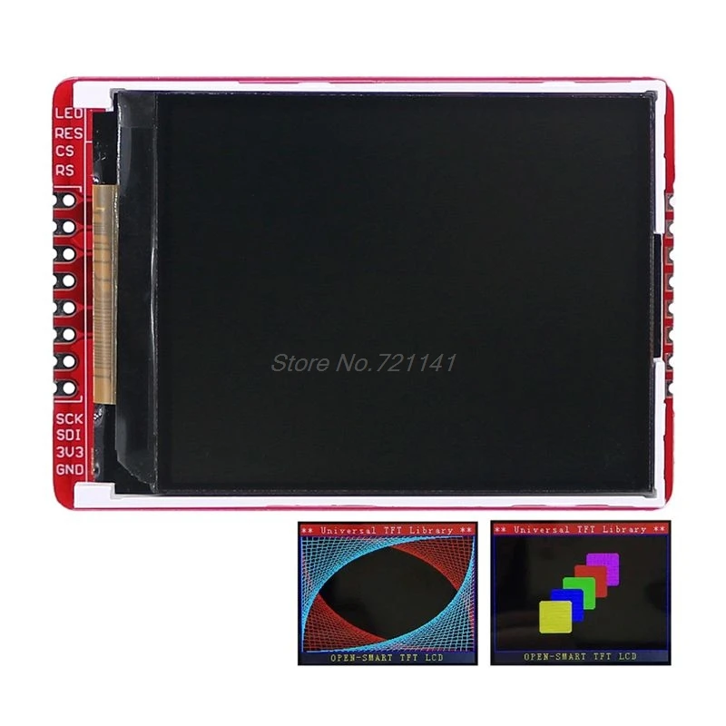 2,2 дюймов 3,3 В 176x220 SPI TFT ЖК-экран Щит коммутационная плата модуль с последовательными портами для Pro Mini UNO R3 Mega2560