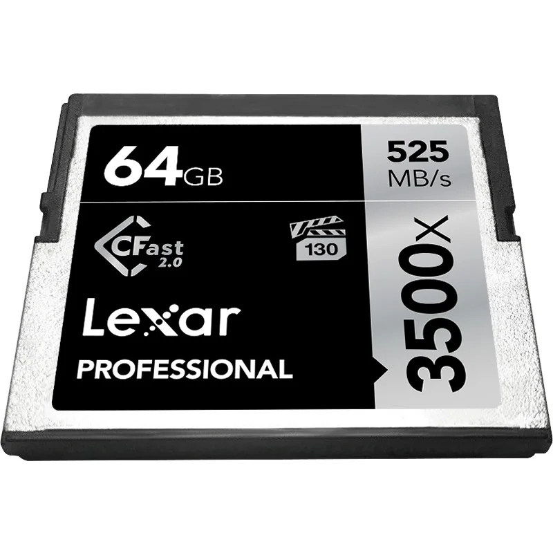Lexar Professional 3500X CFast2.0 CF карта 128 Гб 64 Гб 525MBS карта памяти 64 128 Гб флэш-карты памяти Carte Memoire для камеры