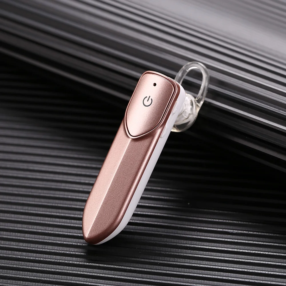 Беспроводной Bluetooth 4,2 гарнитура для автомобиля стерео Noice отмена долгое время ожидания с зарядным кабелем микрофон спортивные наушники Мода - Название цвета: Розовый