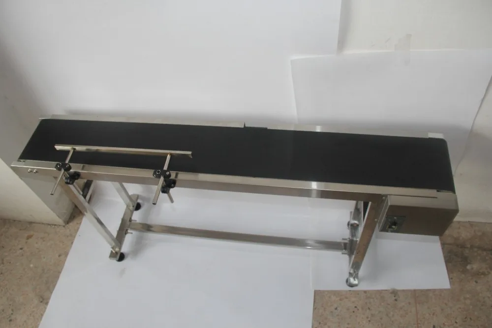 Струйный принтер конвейер ПВХ Ленточные бутылки для еды ленточная переноска 20 см