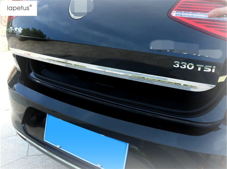 Аксессуары Lapetus для Volkswagen Passat B8 2016-2018 Задняя Крышка багажника отделка дверной