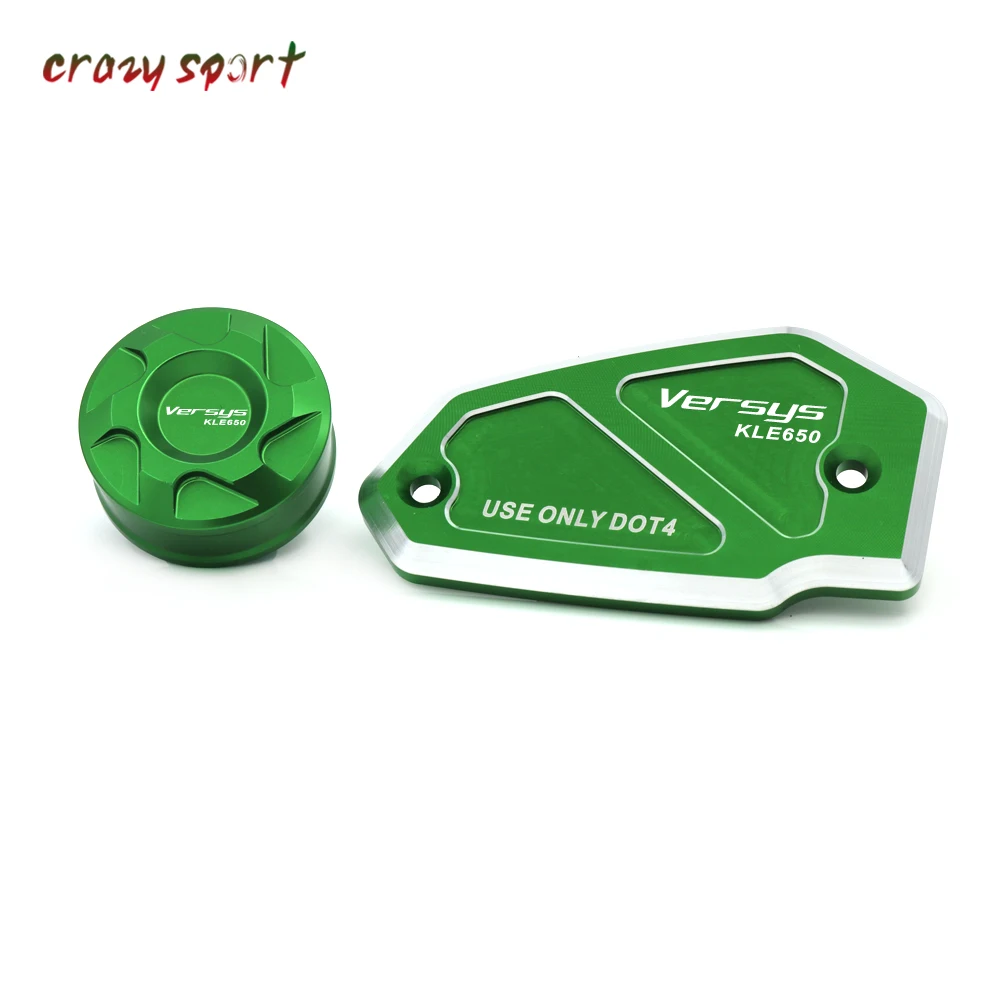 

Front Rear Brake Master Cylinder Fluid Reservoir Cover For KWASAKI Vulcan VN650 2015-2017 2016 Motorcycle Accessories