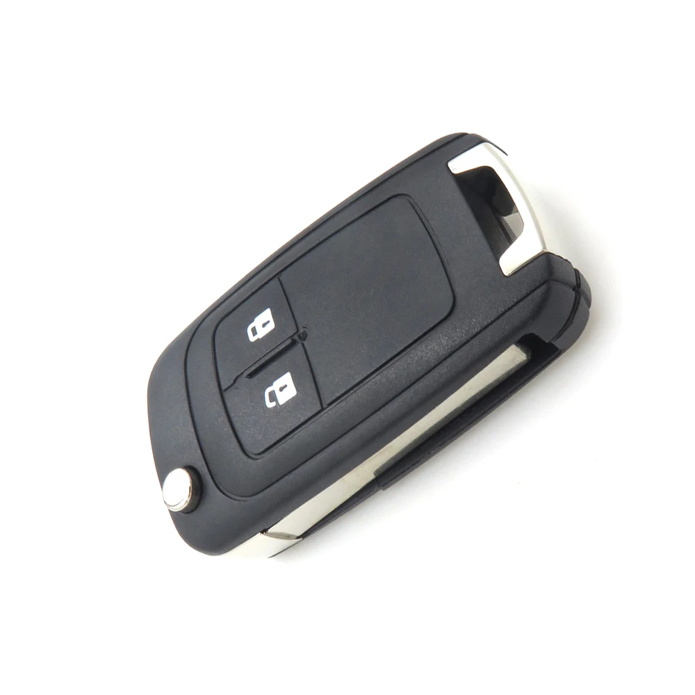 2 кнопки раскладной чехол для ключей с дистанционным управлением сменный Chevrolet