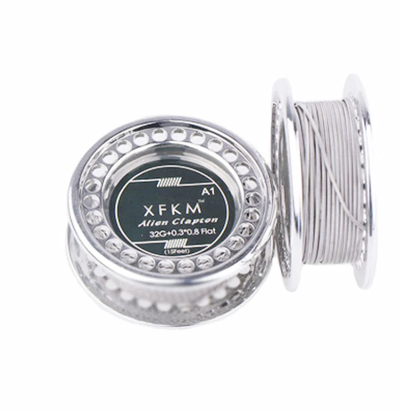 Плоские нагревательные провода Alien Clapton для RDA RBA Rebuildable 5 м/рулон