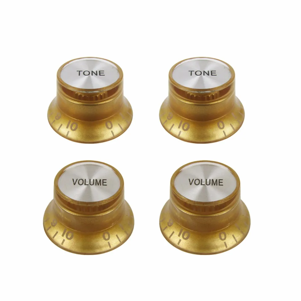 Ручки для электрогитары 4 шт./лот 2T2V с разделением 6 мм | Спорт и развлечения