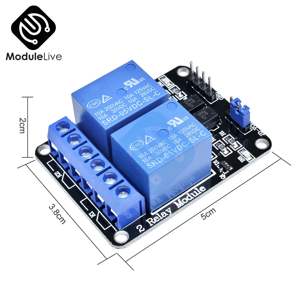 5 V два 2CH 2 канальный релейный модуль доска с анод для Arduino 8051 AVR PIC DSP ARM MSP430 ttl материнскую плату AC 250 V 10A DC 30 V