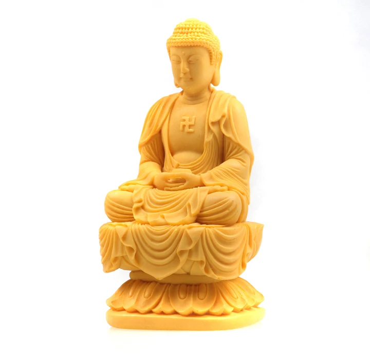 Статуя Амитабха Sakyamuni медицина с изображением Будды и Гуаньинь тибетская